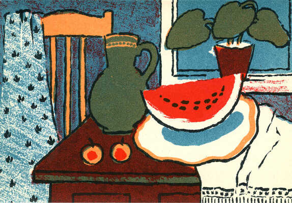 Ведерников Александр Семенович. Набор из 12 открыток и издательской папки